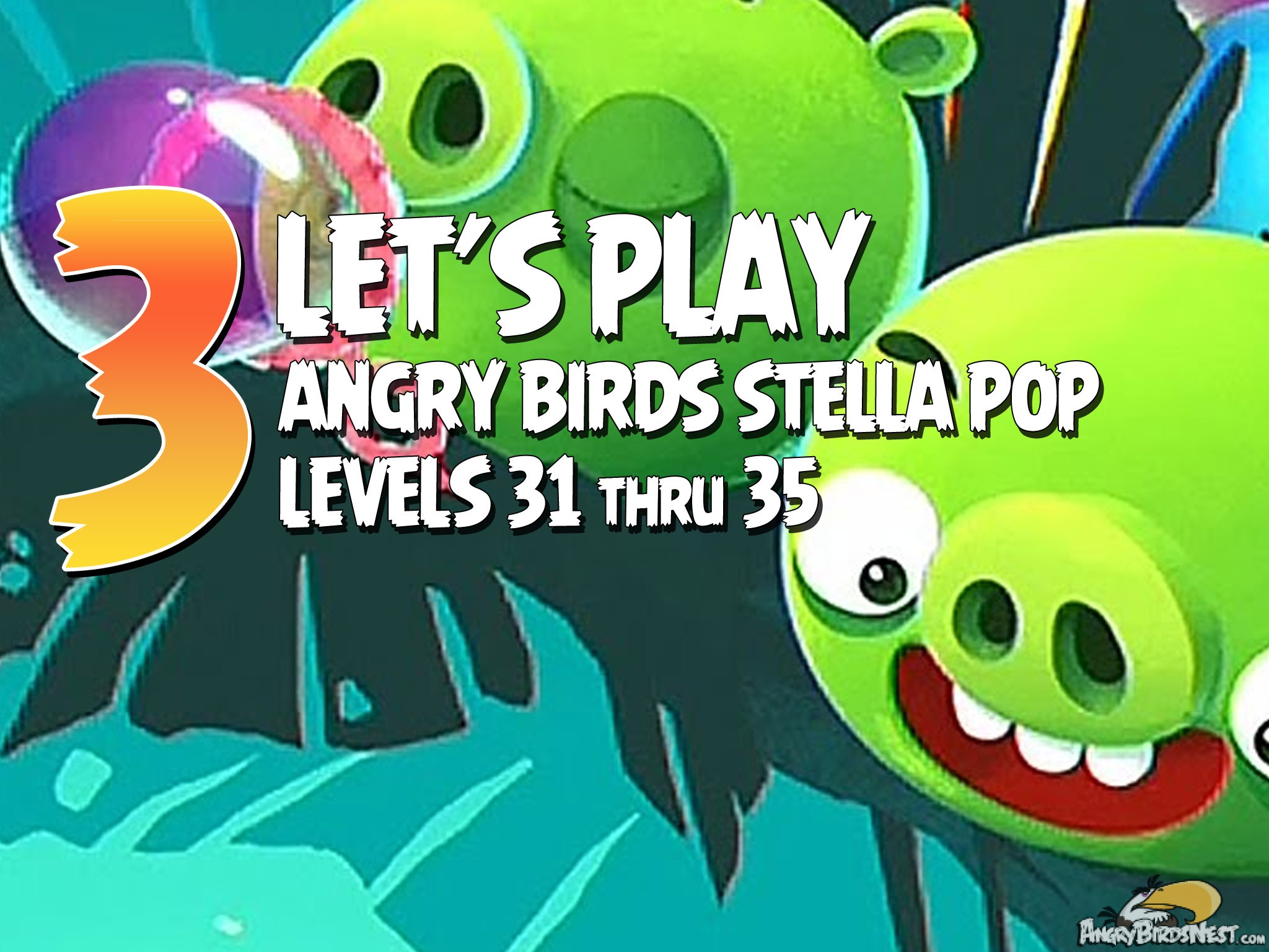 Angry Birds Stella Pop Featured Image Levels 31  thru 35