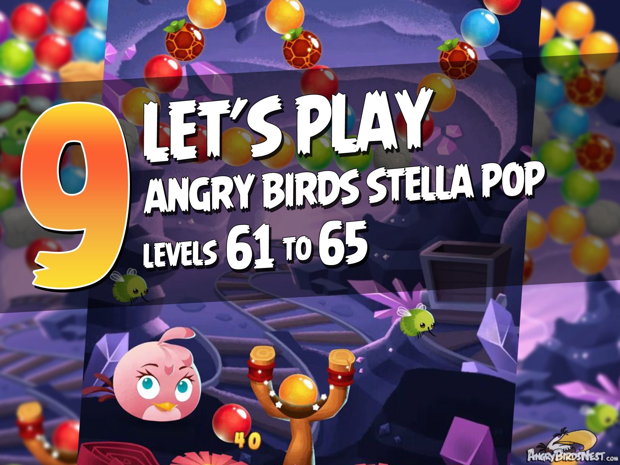 Angry Birds Stella Pop Featured Image Levels 61  thru 65
