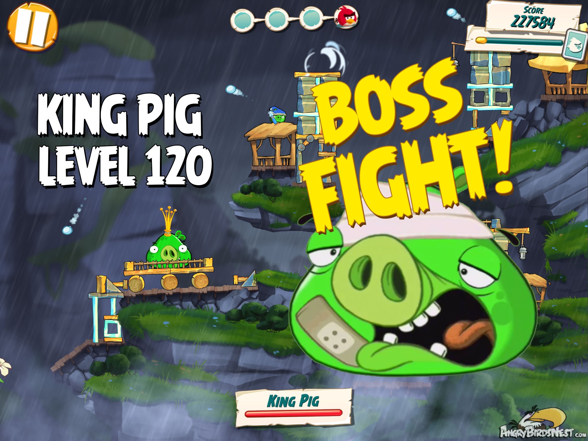 Angry Birds Under Pigstruction Boss Fight 12 Level 120
