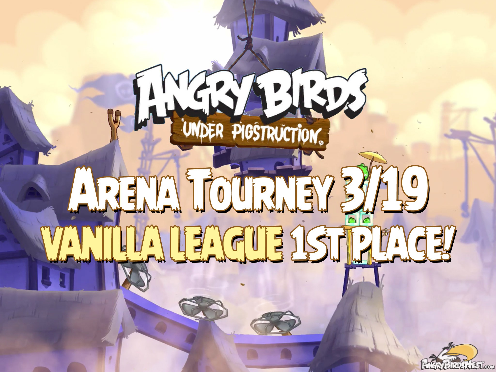 Angry Birds Under Pigstruction Daily Tournament P1 March 19th