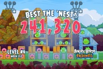 Can you ‘Best the Nest’ in Angry Birds Friends Tournament Week 153 Level 4?