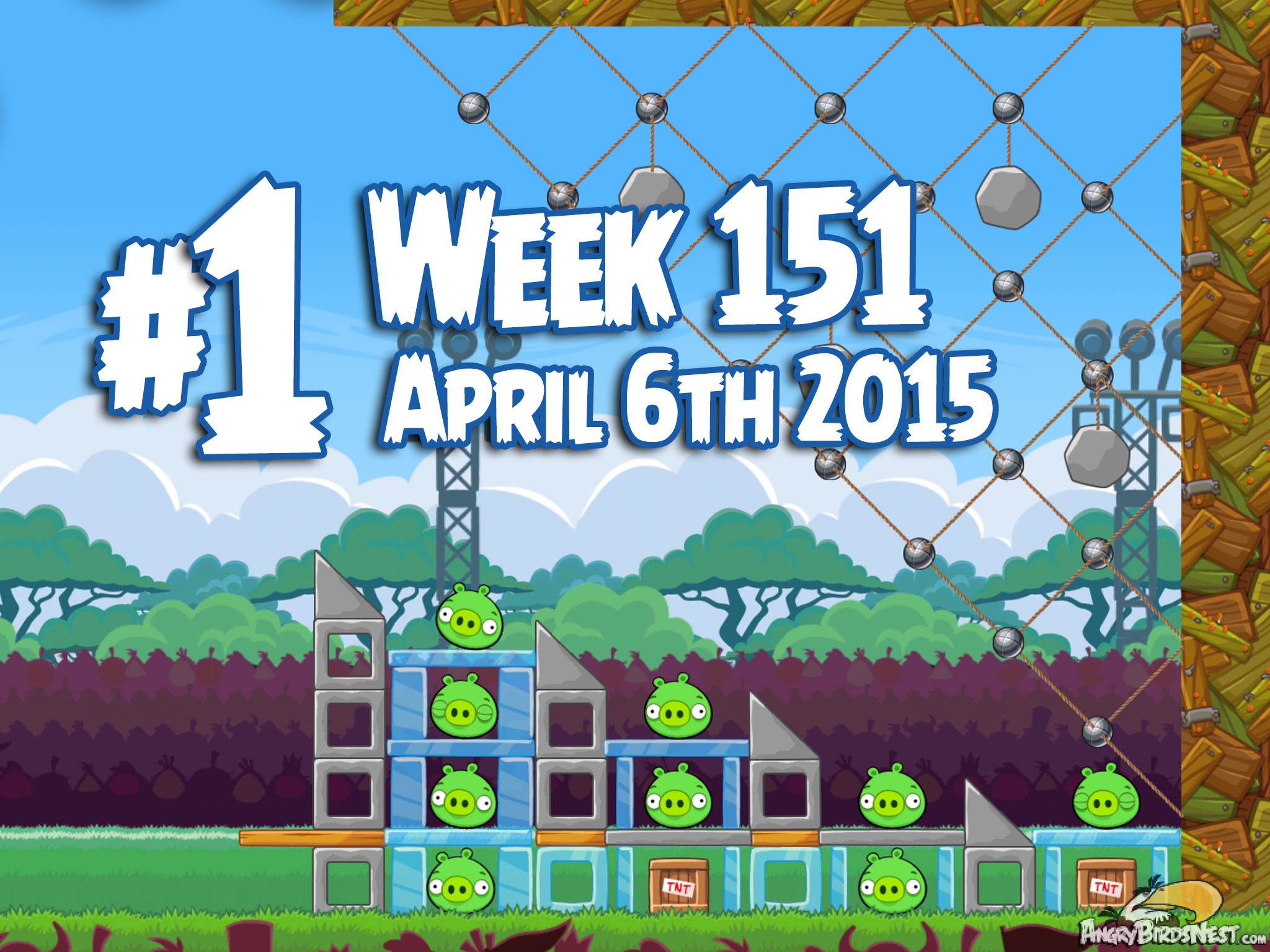 Angry Birds Friends Week 151 Level 1