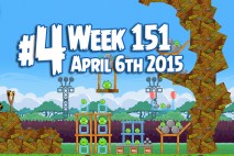 Angry Birds Friends 2015 Tournament Level 4 Week 151 Walkthrough