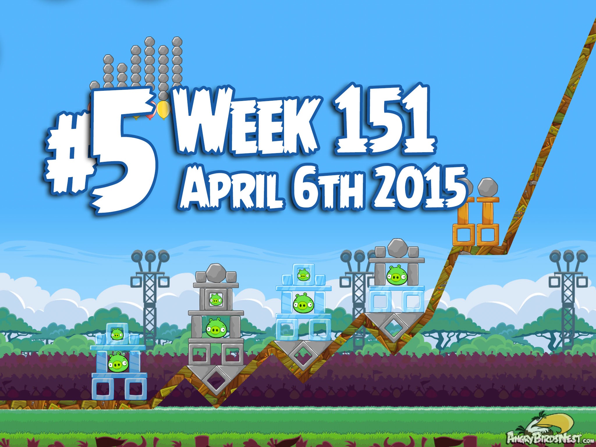 Angry Birds Friends Week 151 Level 5