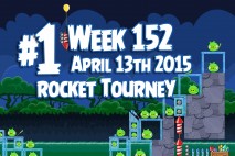 Angry Birds Friends 2015 Rocket Tournament Level 1 Week 152 Walkthrough