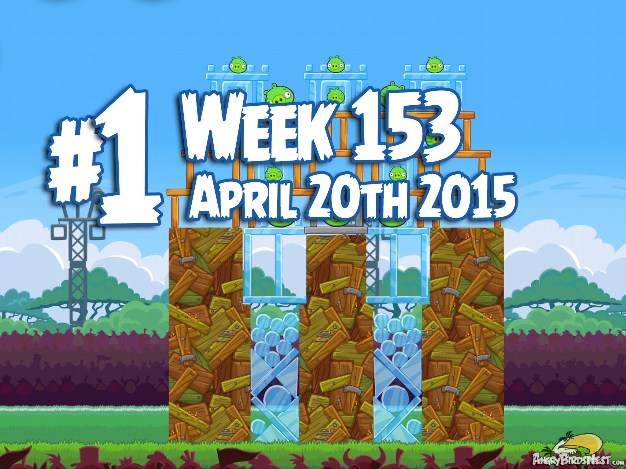 Angry Birds Friends Week 153 Level 1