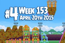 Angry Birds Friends 2015 Tournament Level 4 Week 153 Walkthrough