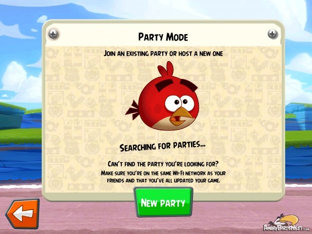 Angry Birds GO Party Mode Local Multiplayer Host Game