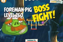 Angry Birds Under Pigstruction Foreman Pig Level 260 Boss Fight Walkthrough