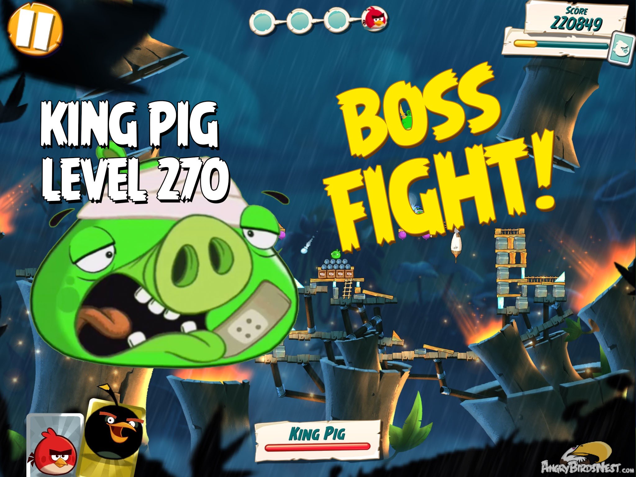 Angry Birds Under Pigstruction Boss Fight 27 Level 270