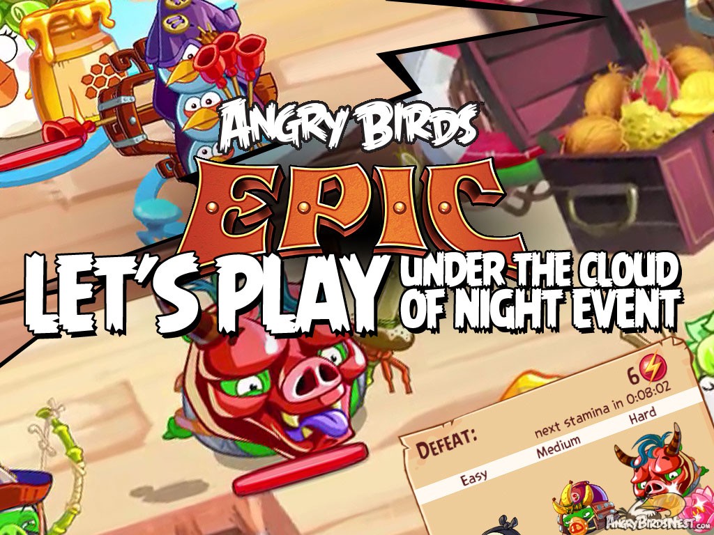 Angry Birds Epic Lets Play Under the Cloud of Night Event 2 Featured Image