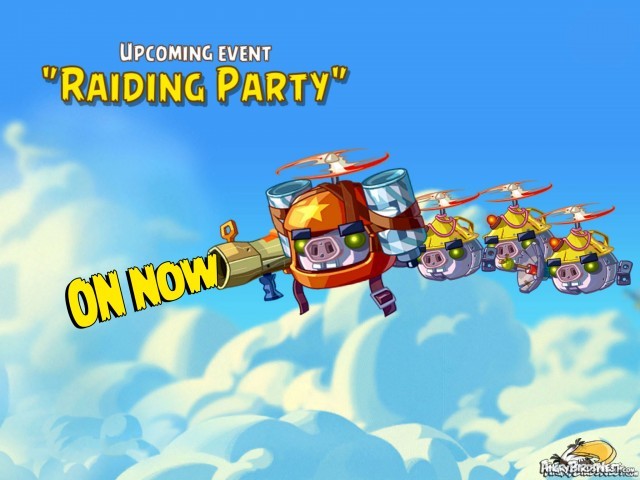 Angry Birds Epic Event: The Raiding Party On Now!