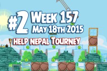Angry Birds Friends 2015 Help Nepal Tournament Level 2 Week 157 Walkthrough