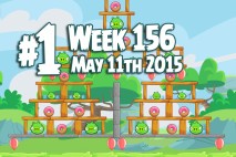 Angry Birds Friends 2015 Tournament Level 1 Week 156 Walkthrough