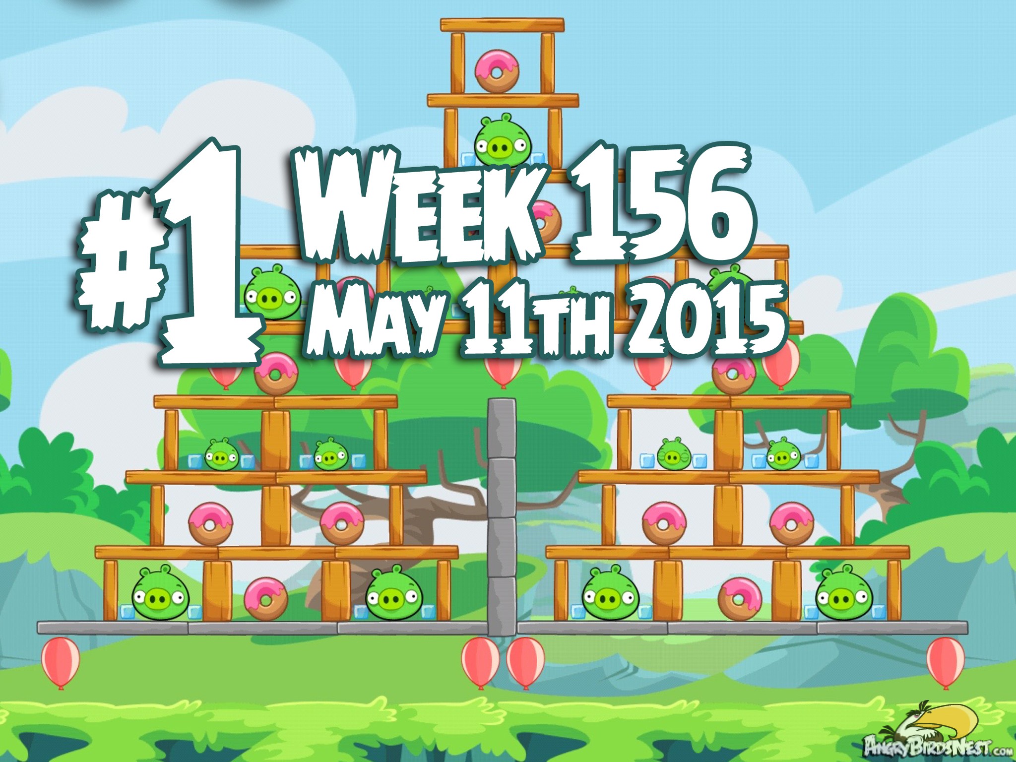 Angry Birds Friends Week 156 Level 1
