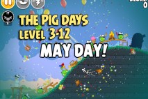 Angry Birds Seasons The Pig Days Level 3-12 Walkthrough | May Day