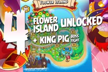 Angry Birds Fight! – Flower Island Unlocked + King Pig Boss Fight – Part 4