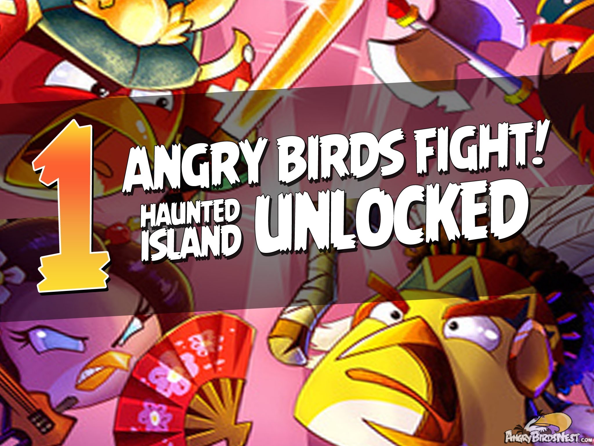 Angry Birds Fight Part 1 Haunted Island