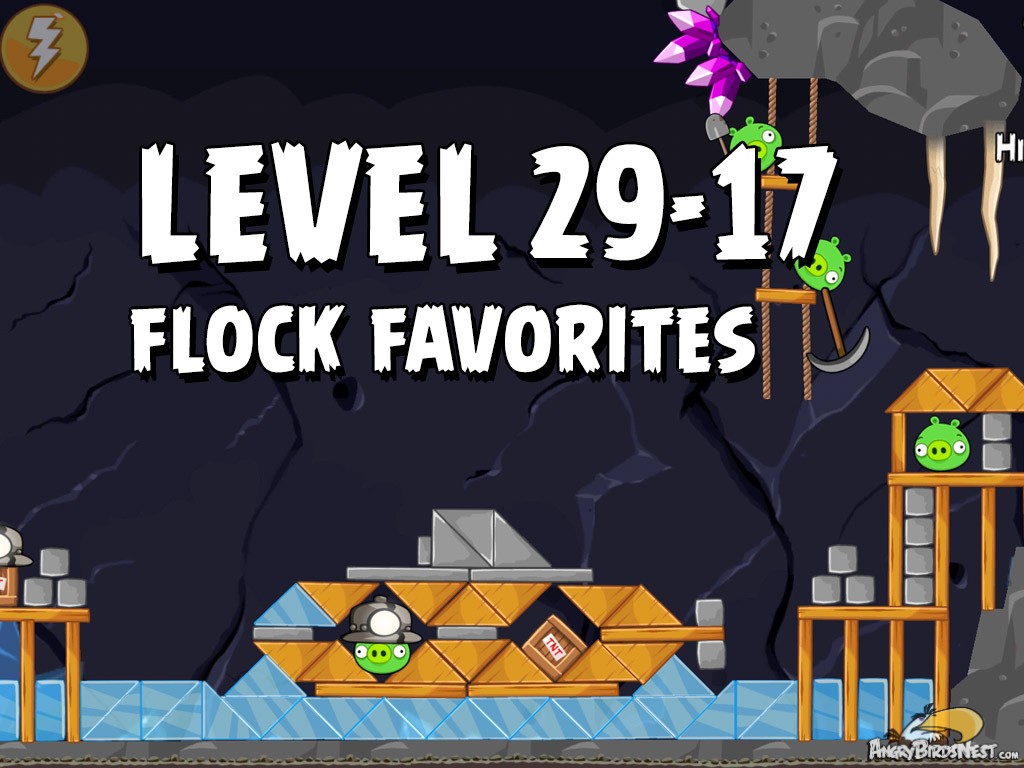 Angry Birds Flock Favorites Level 29-17