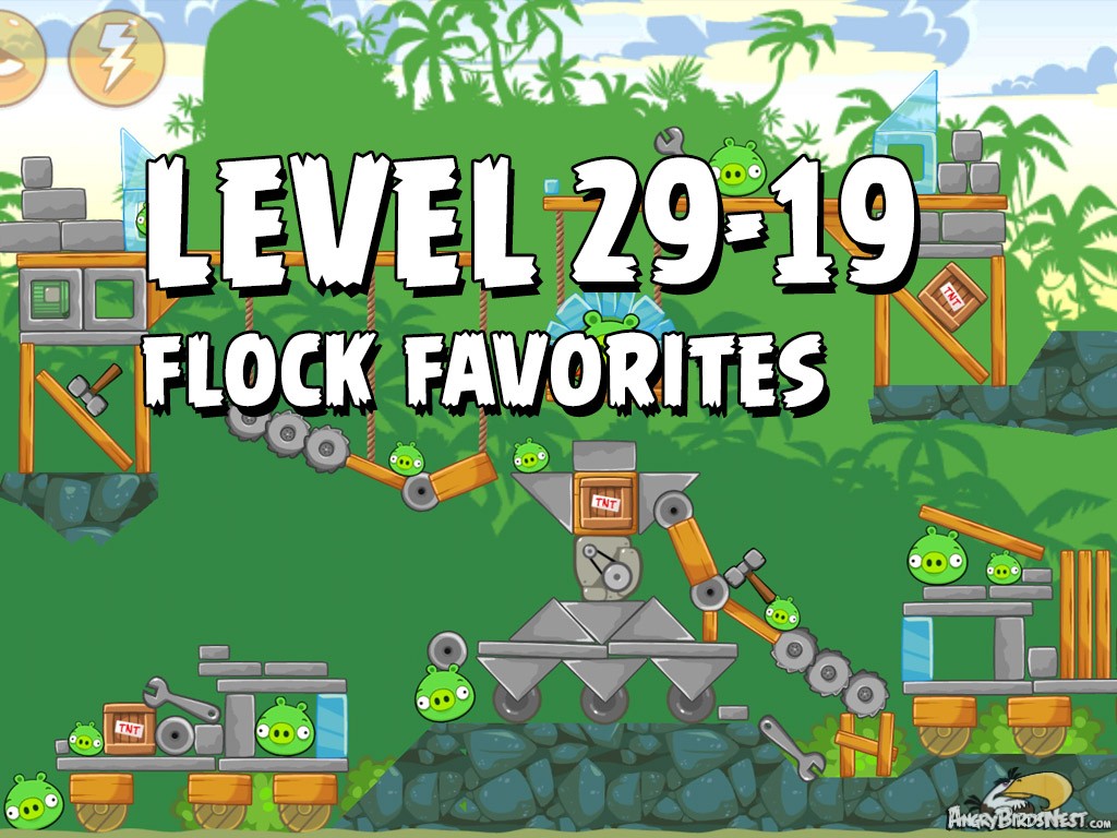 Angry Birds Flock Favorites Level 29-19