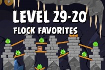 Angry Birds Flock Favorites Level 29-20 Walkthrough