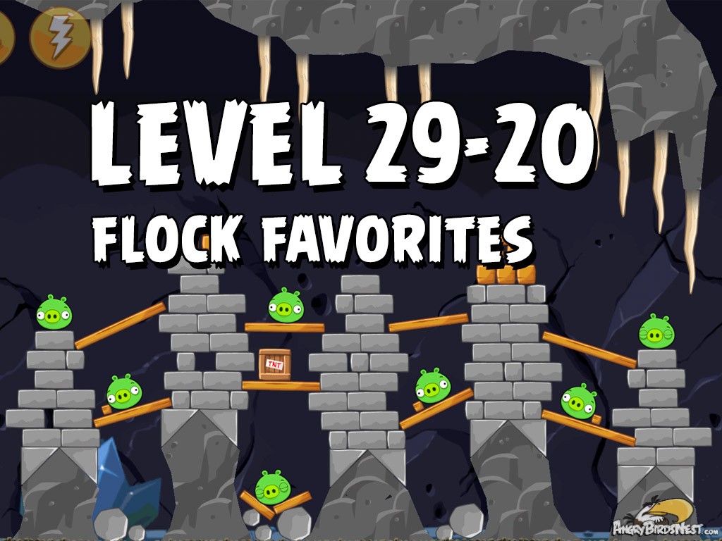 Angry Birds Flock Favorites Level 29-20