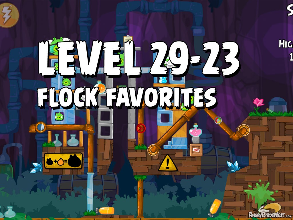 Angry Birds Flock Favorites Level 29-23