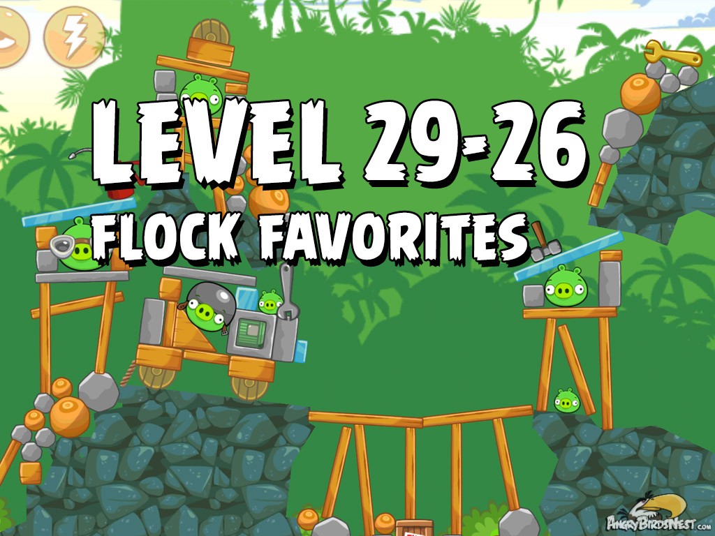 Angry Birds Flock Favorites Level 29-26