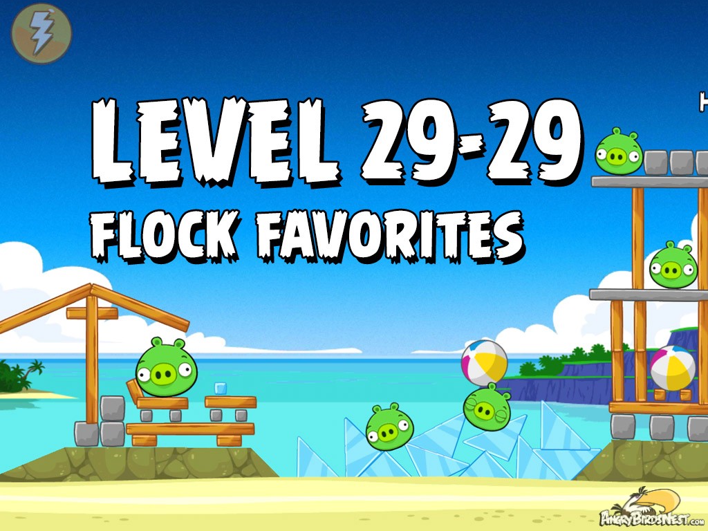 Angry Birds Flock Favorites Level 29-29
