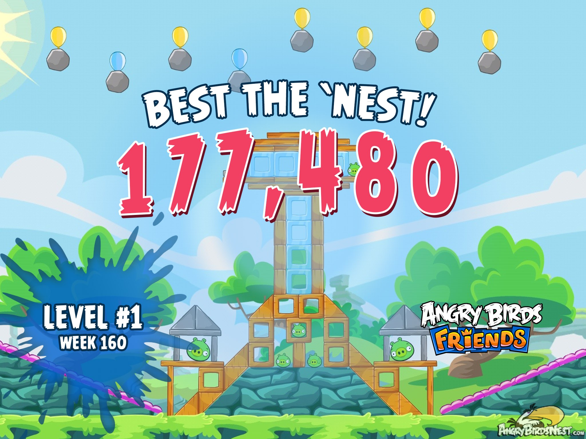 Angry Birds Friends Best the Nest Challenge Week 11