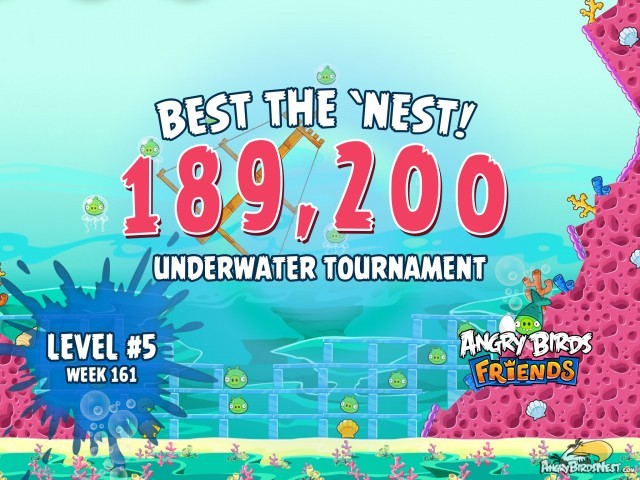 Angry Birds Friends Best the Nest Week 161 Level 5