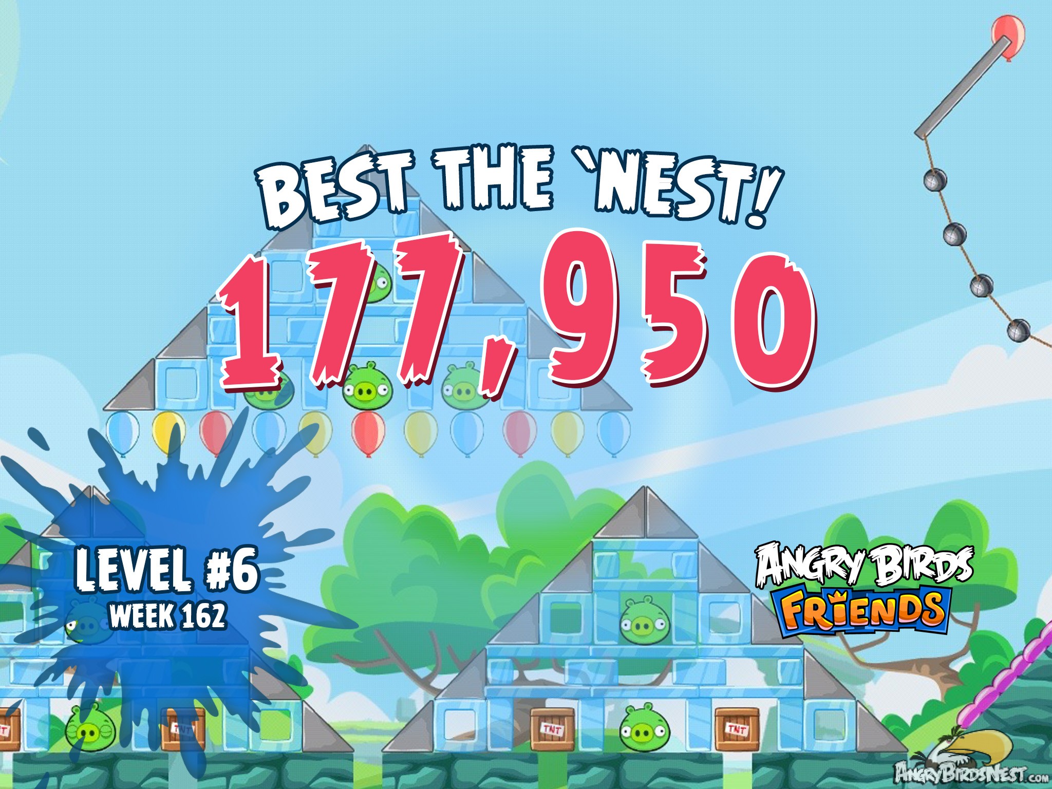 Angry Birds Friends Best the Nest Challenge Week 13