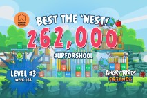 Can you ‘Best the Nest’ in Angry Birds Friends Tournament Week 163 Level 3?