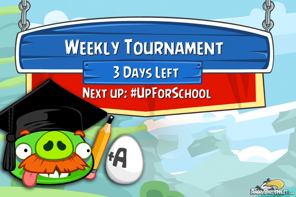 Angry Birds Friends Special UpForSchool Tournament
