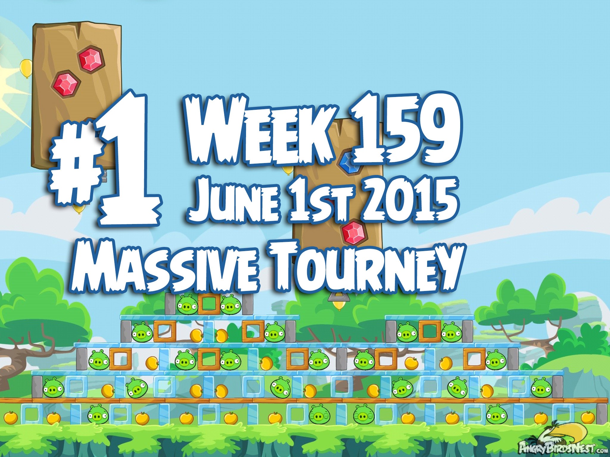 Angry Birds Friends Tournament Week 159 Level 1