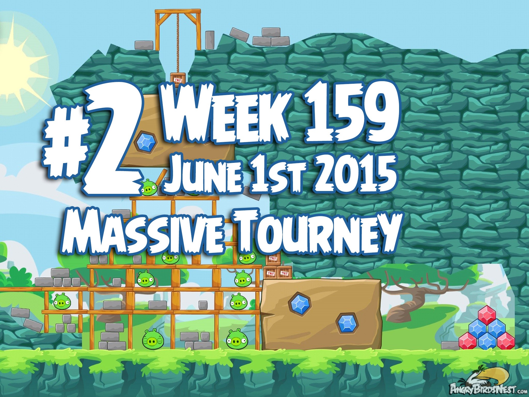 Angry Birds Friends Tournament Week 159 Level 2