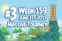 Angry Birds Friends 2015 Massive Tournament Level 3 Week 159 Walkthrough