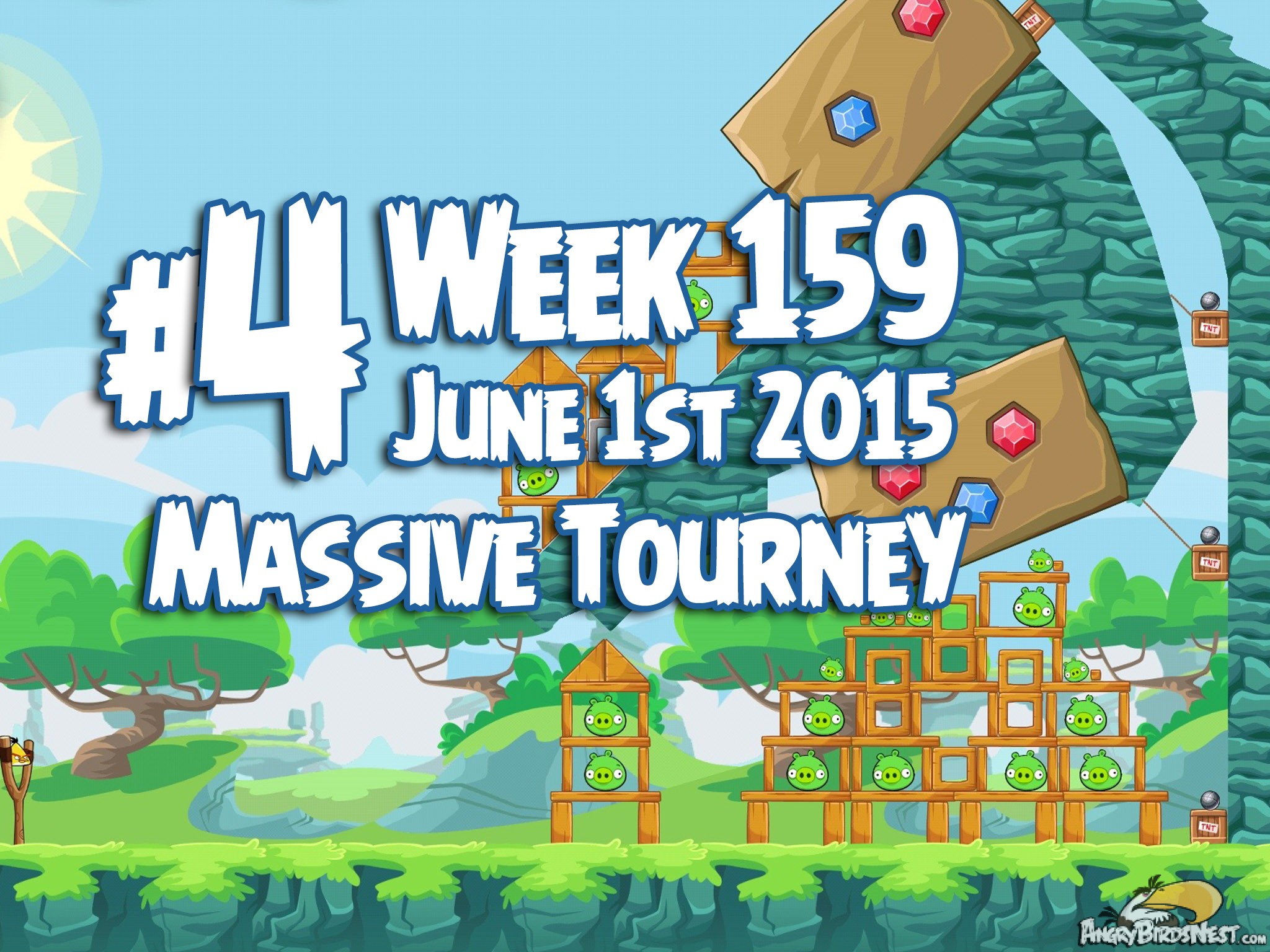 Angry Birds Friends Tournament Week 159 Level 4