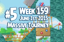 Angry Birds Friends 2015 Massive Tournament Level 5 Week 159 Walkthrough
