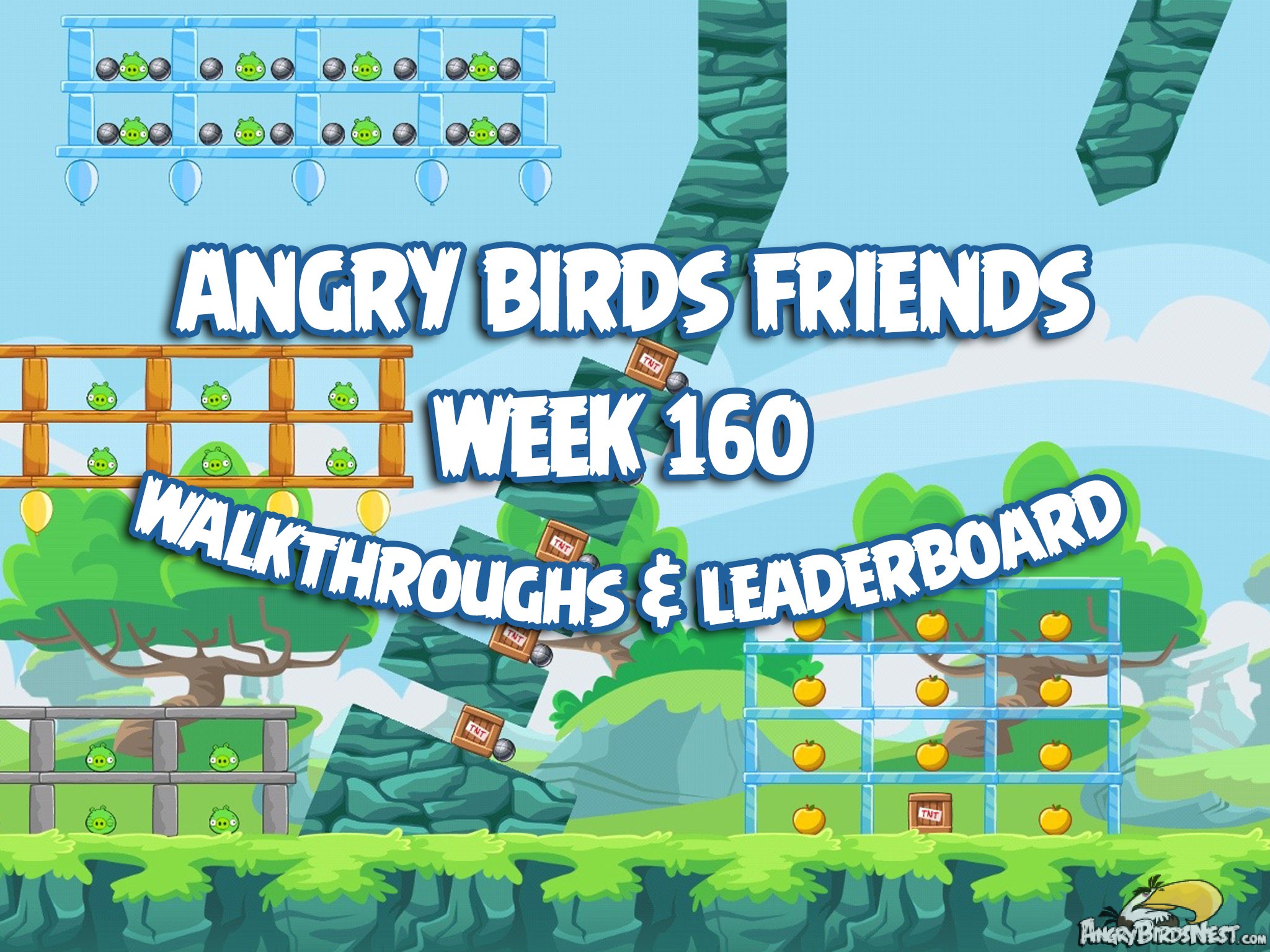 Angry Birds Friends Tournament Week 160 Feature Image