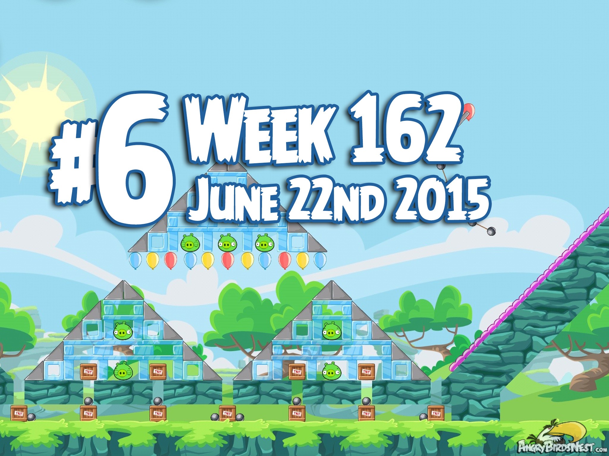 Angry Birds Friends Tournament Week 162 Level 6