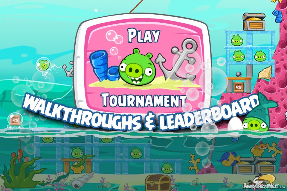 Angry Birds Friends Underwater Special tournament Feature Image