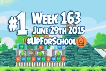 Angry Birds Friends 2015 #UpForSchool Tournament Level 1 Week 163 Walkthrough