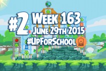 Angry Birds Friends 2015 #UpForSchool Tournament Level 2 Week 163 Walkthrough