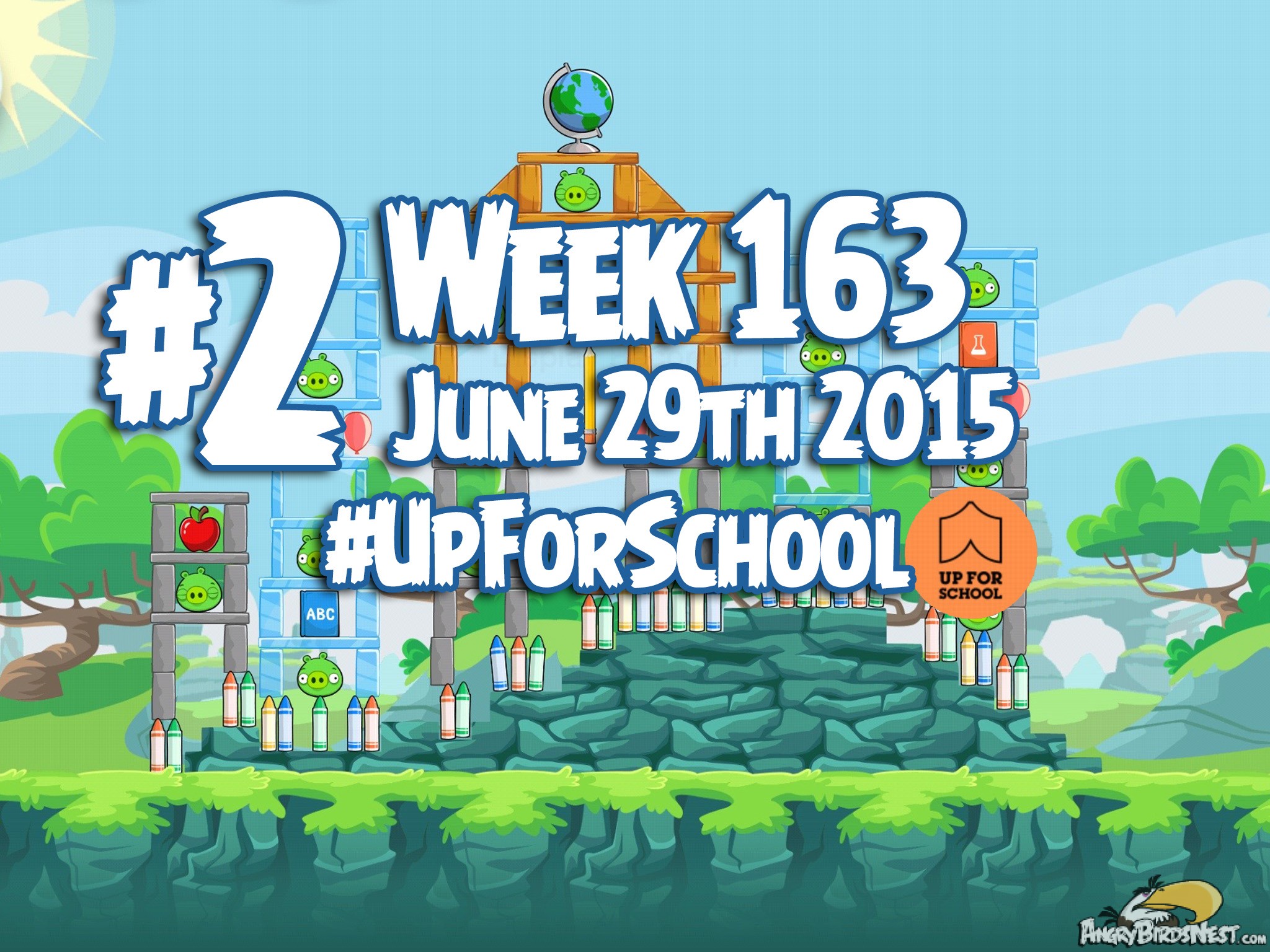 Angry Birds Friends Upforschool Tournament Week 163 Level 2