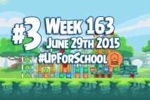 Angry Birds Friends 2015 #UpForSchool Tournament Level 3 Week 163 Walkthrough
