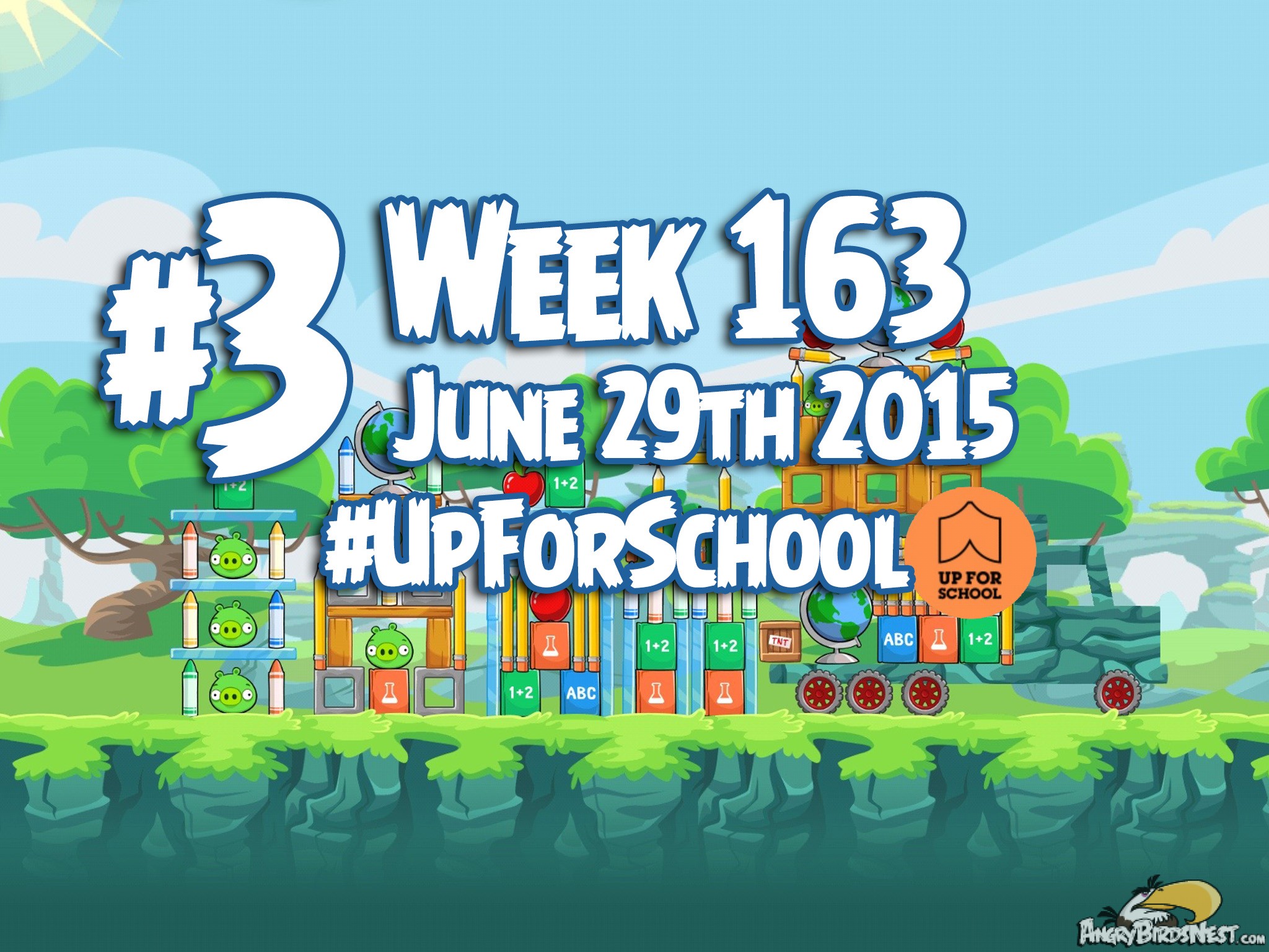 Angry Birds Friends Upforschool Tournament Week 163 Level 3
