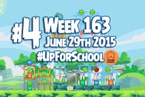 Angry Birds Friends 2015 #UpForSchool Tournament Level 4 Week 163 Walkthrough