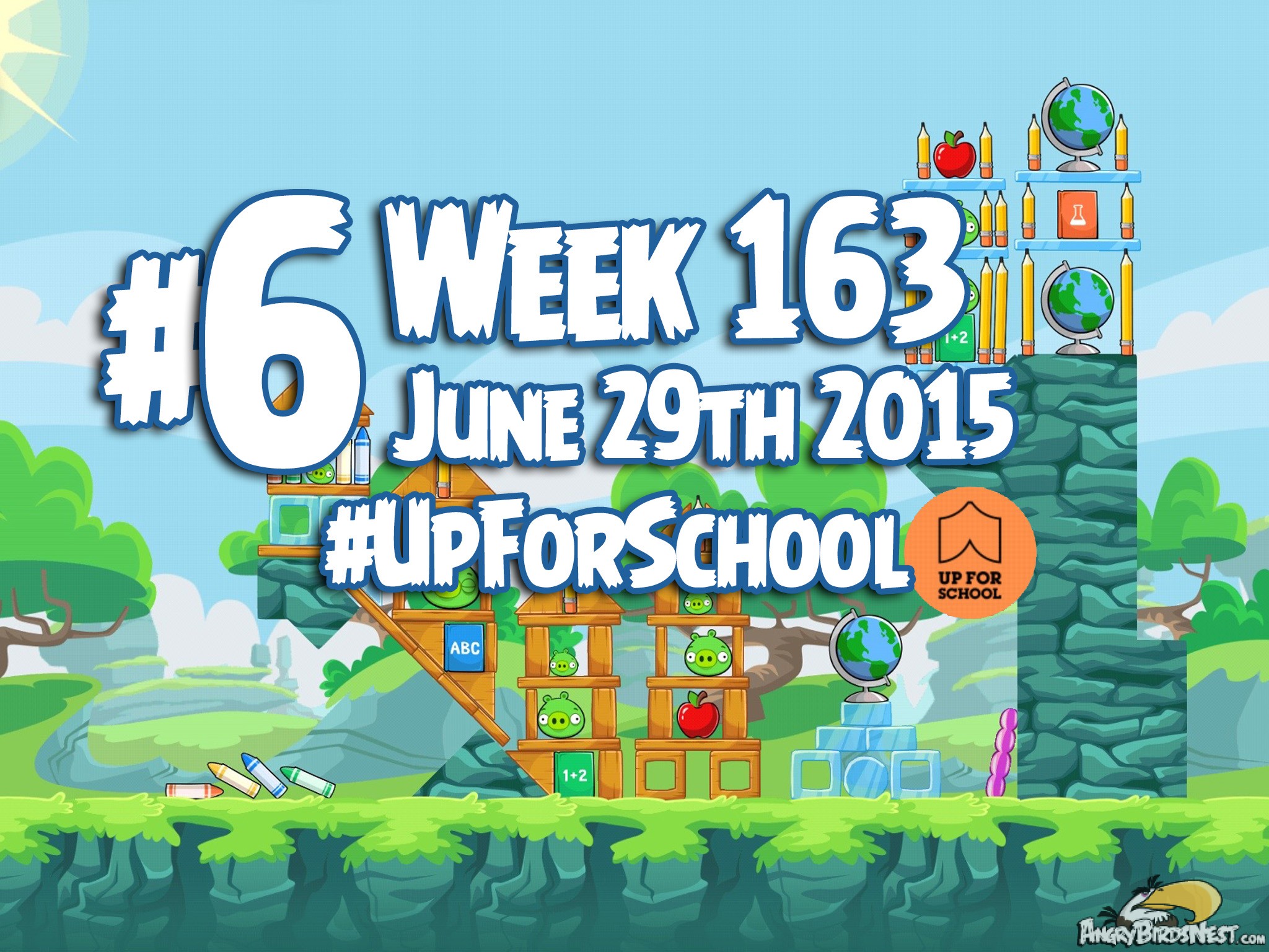 Angry Birds Friends Upforschool Tournament Week 163 Level 6