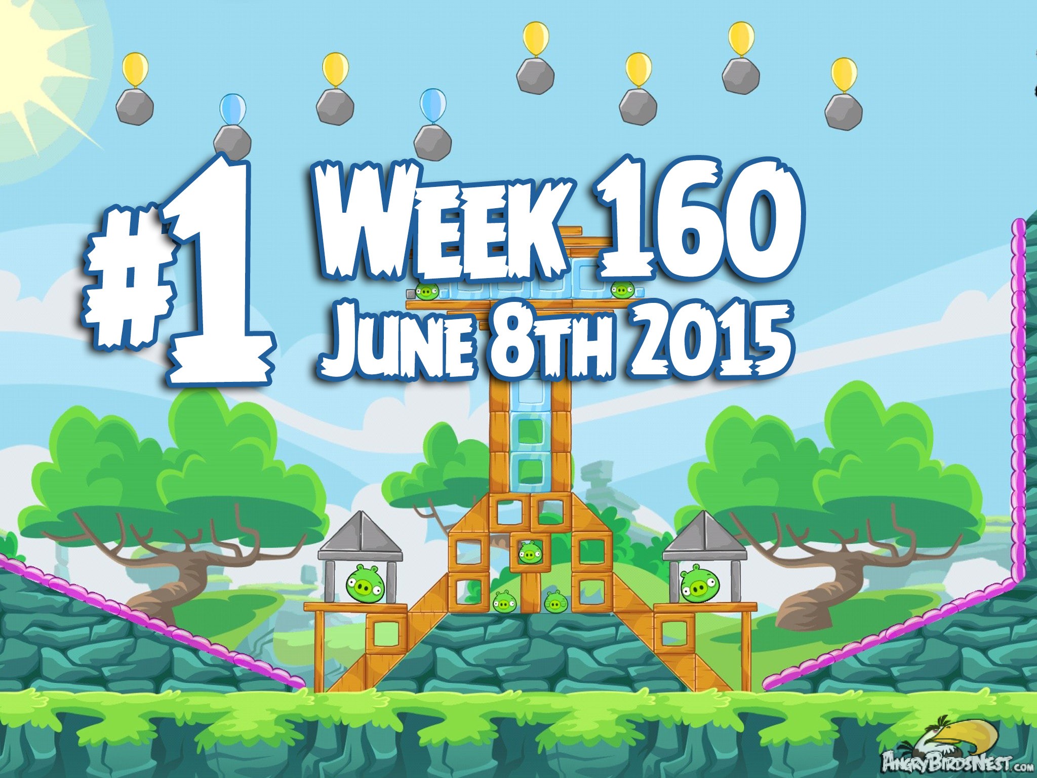 Angry Birds Friends Week 160 Level 1